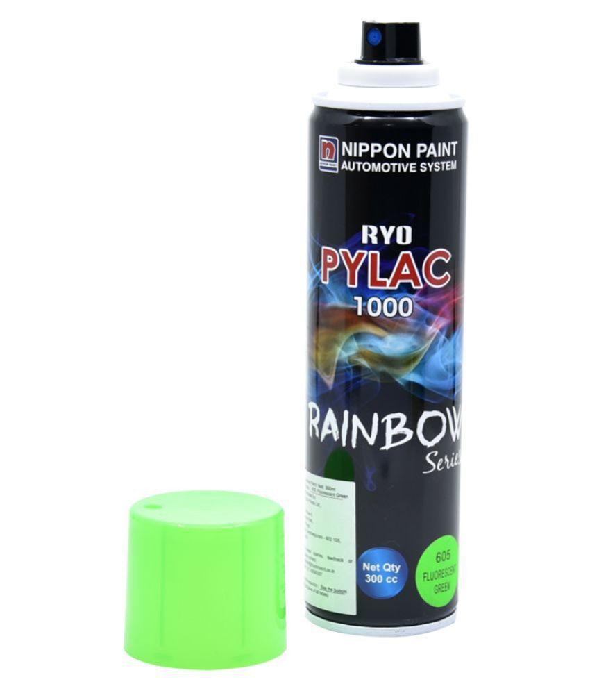 Nippon Paint Spray Paint Fluorescent Green Ryo Pylac 1000 (300 ml)