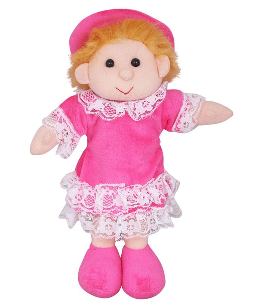     			Tickles Beautiful Soft Pink Dress Baby Soft Doll for Kids Girls Boys 32 cm