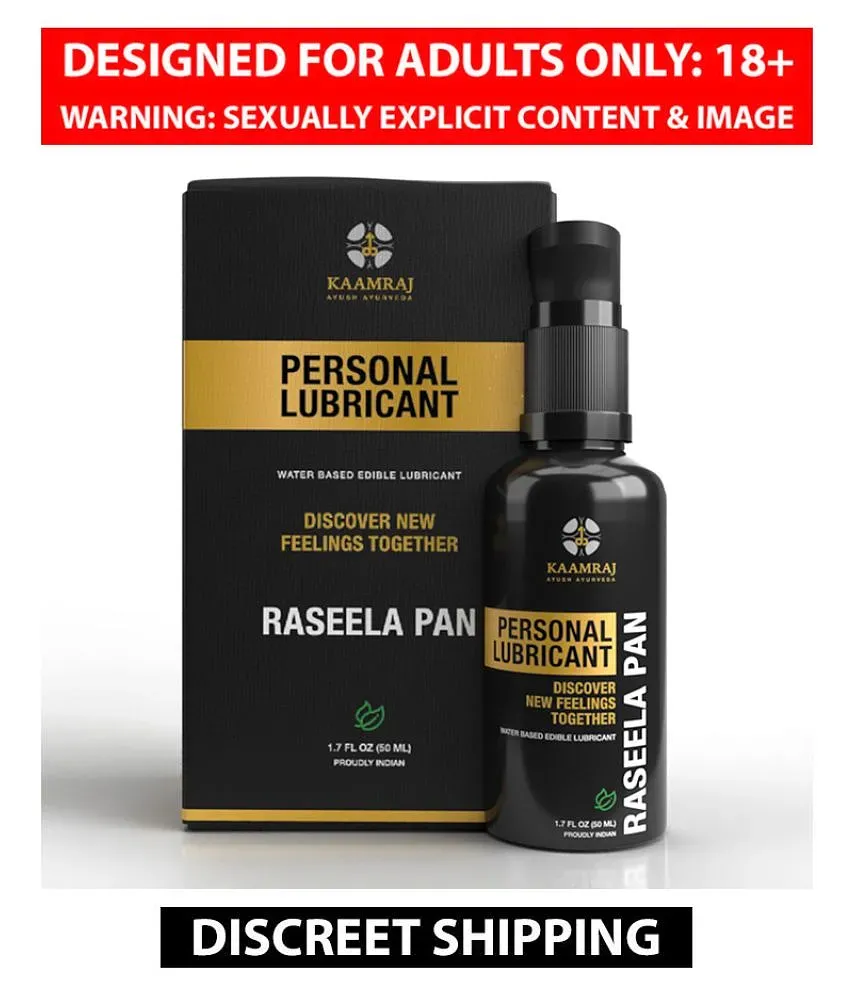 Kaamraj Raseela Paan Flavored Premium Water Based Lubricant Gel For Body  Massage | Anal Sex | Sex Toys | Oral sex - 50 ML: Buy Kaamraj Raseela Paan  Flavored Premium Water Based