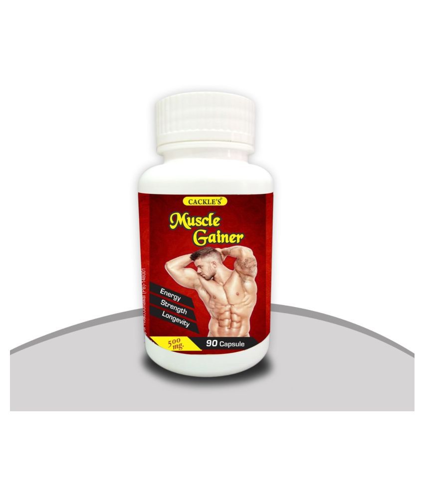     			Cackle's Herbal Muscle Gainer Capsule 90 no.s