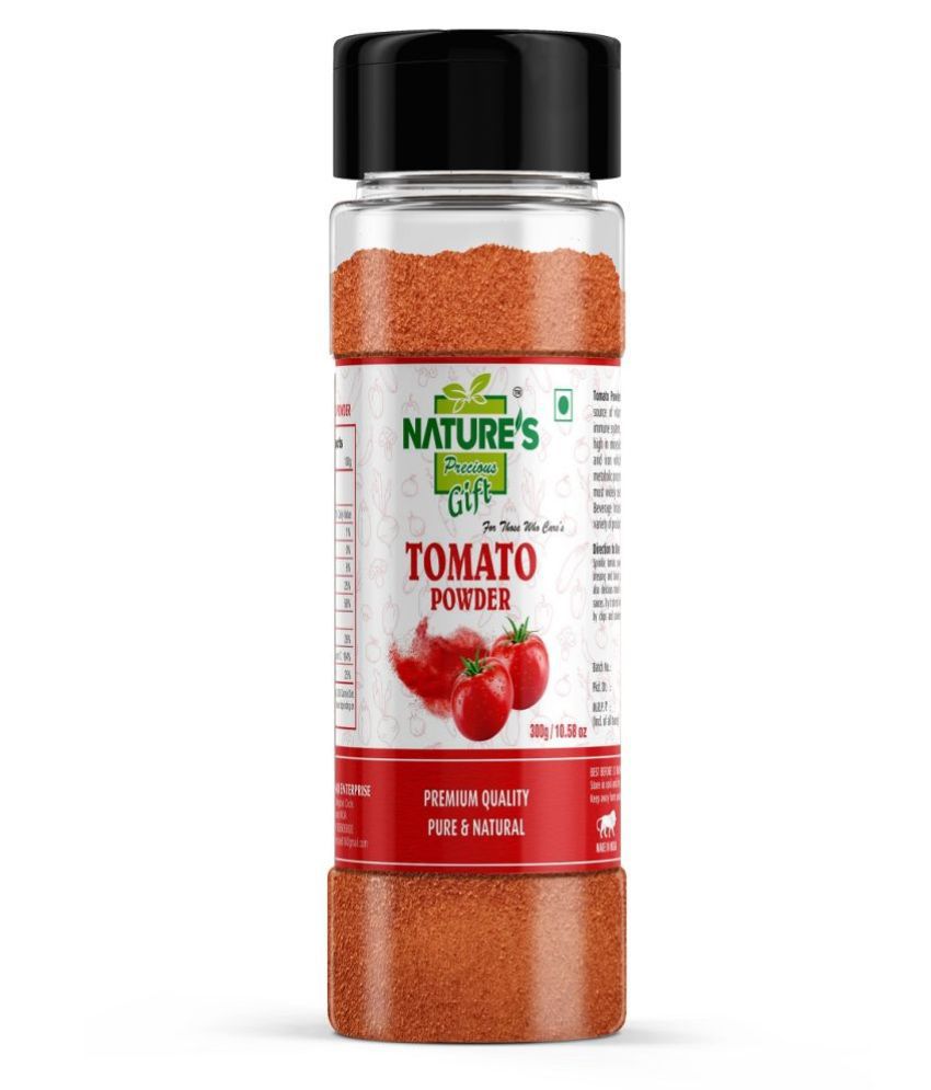    			Nature's Gift Tomato Powder - 300g / 10.58 Oz Sprinkle Jar Powder 300 gm