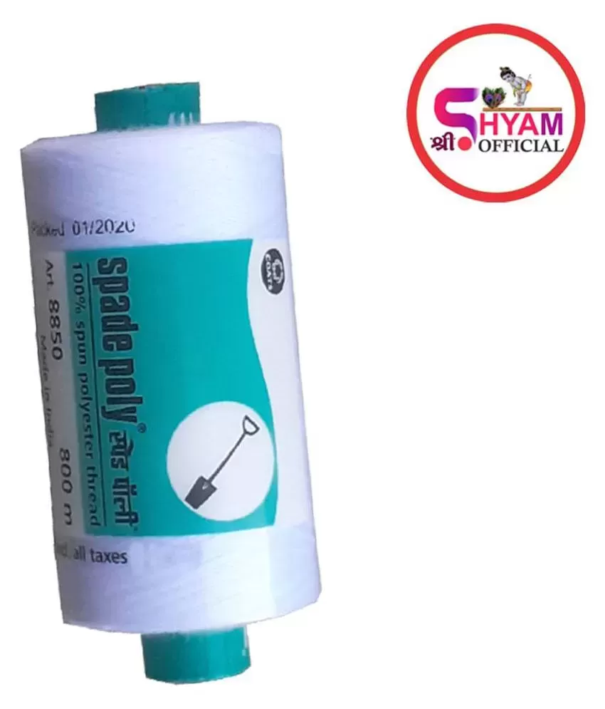 Shree Shyam™ Sewing Threads for Sewing Machine, 1000 Yards Mixed Cotton  Threads, 10 Colors Spools Threads for DIY Sewing (10 PCS): Buy Online at  Best Price in India - Snapdeal