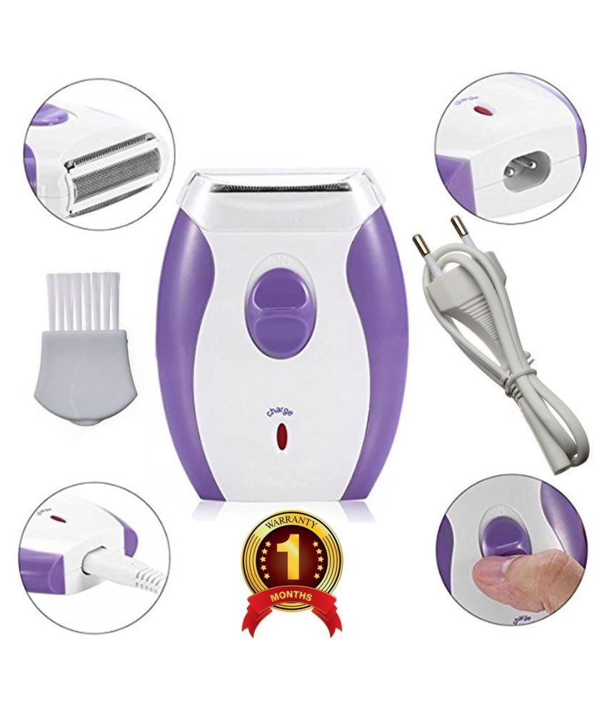     			Rechargeable Electric Shaver Hair Remover Scraping Epilator PINK EU PLUG Multi Casual Combo