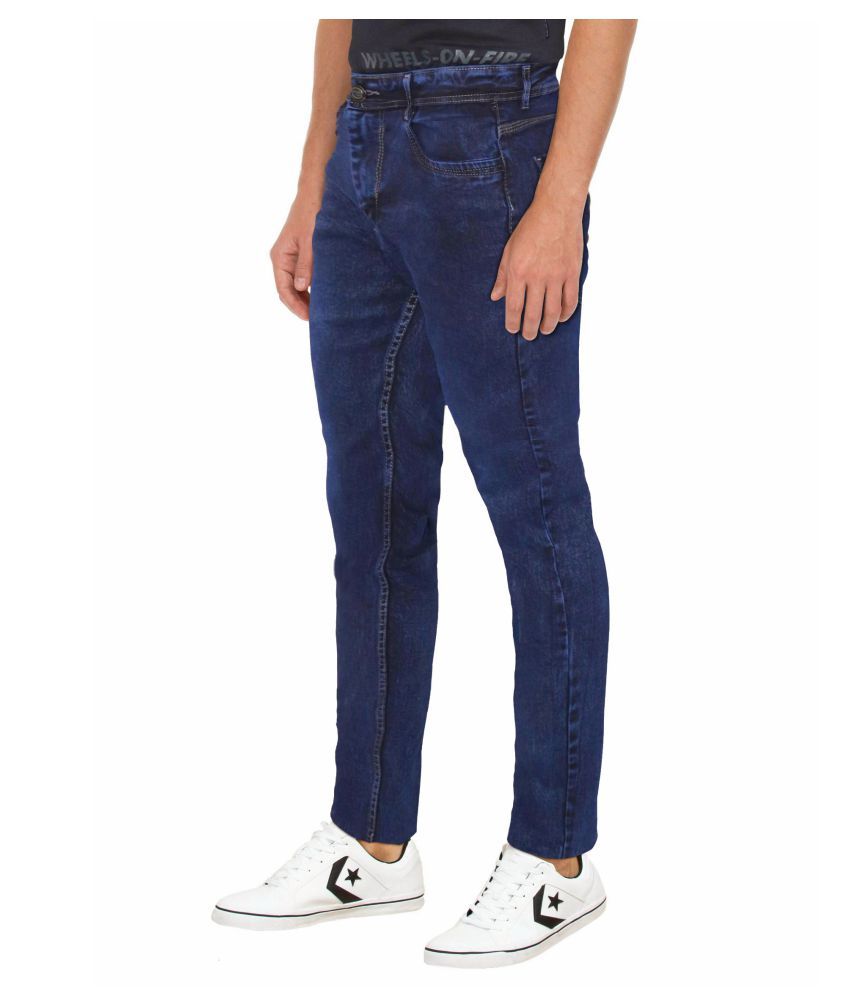 Urban Legends Dark Blue Regular Fit Jeans Buy Urban Legends Dark Blue