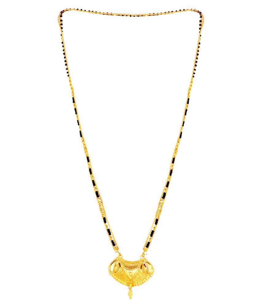    			KRIMO Gold Plated Letest & Designer Mangalsutra For Women-100195