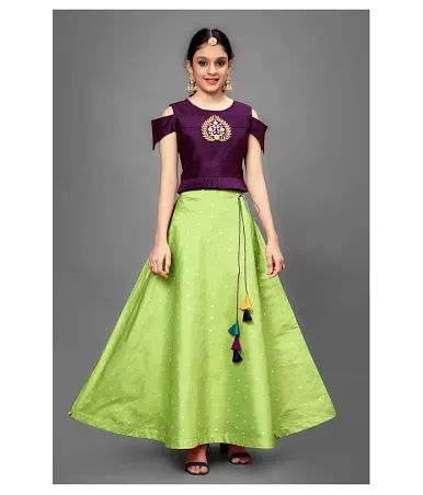 ZAALIMA FASHION Embroidered Semi Stitched Lehenga Choli - Buy ZAALIMA  FASHION Embroidered Semi Stitched Lehenga Choli Online at Best Prices in  India | Flipkart.com