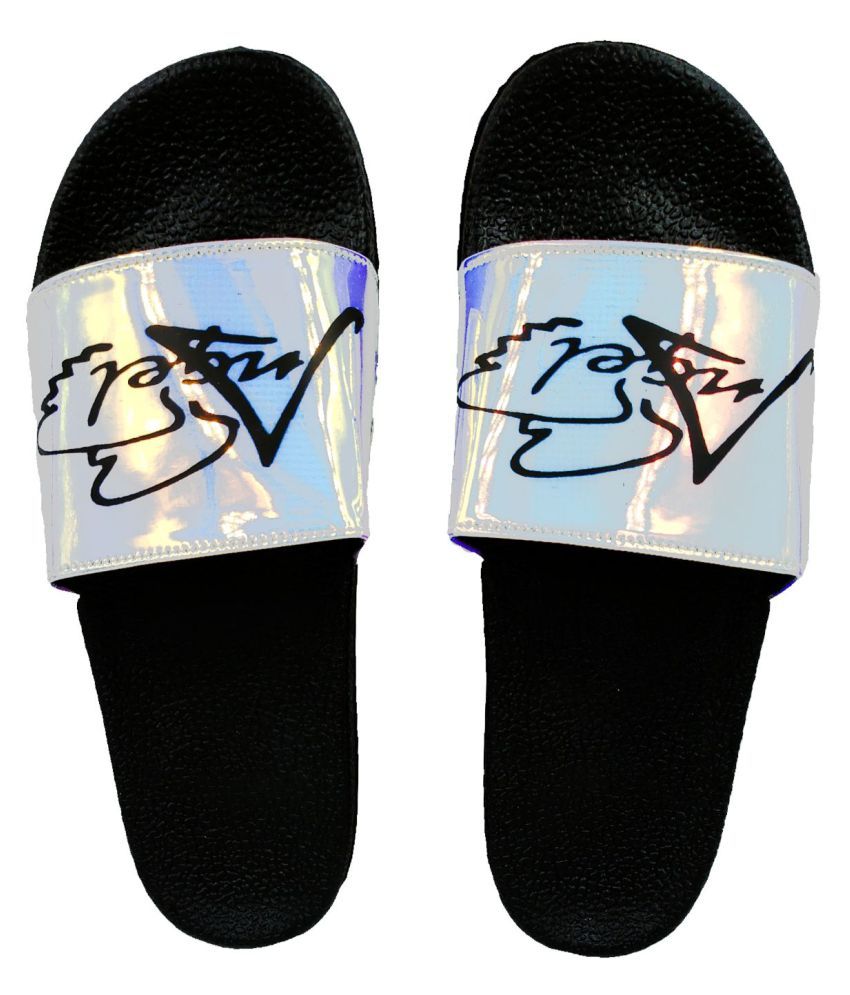     			Pampy Angel Silver Slippers