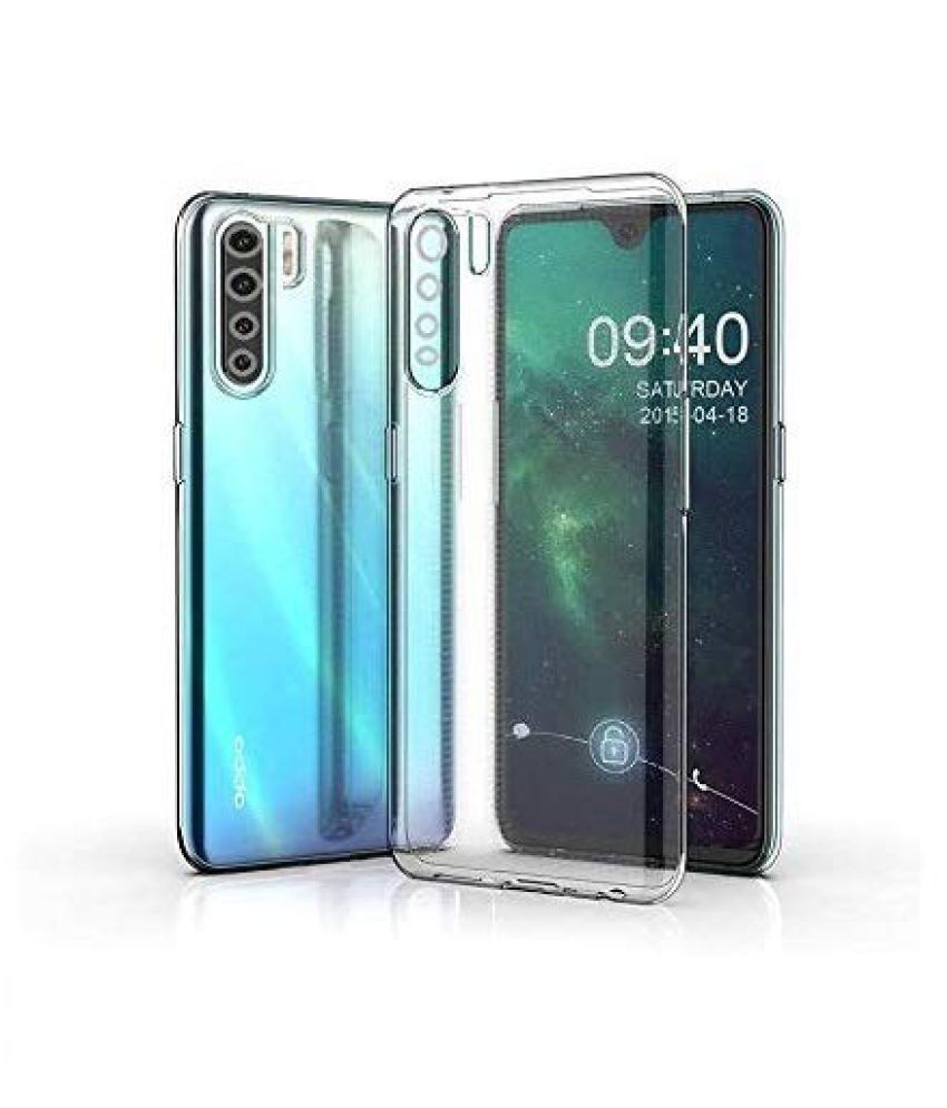     			Oppo F15 Bumper Cases Kosher Traders - Transparent Premium Transparent Case