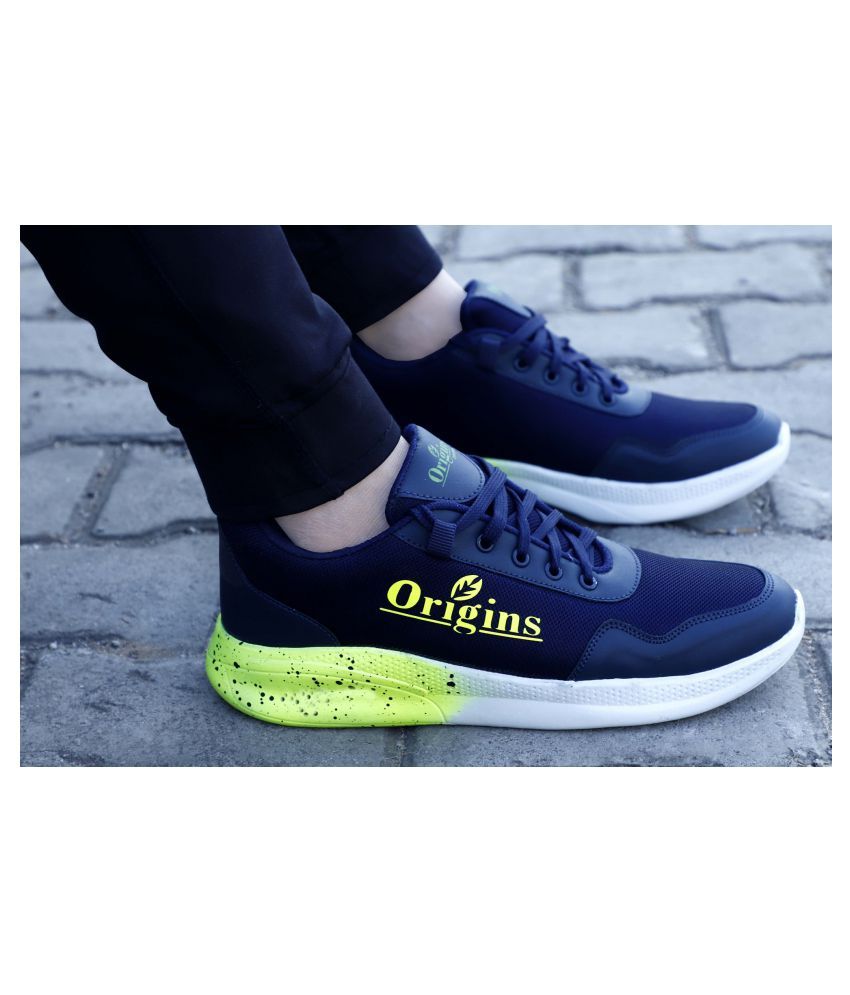 Origins Sport Blue Running Shoes Buy Origins Sport Blue Running Shoes