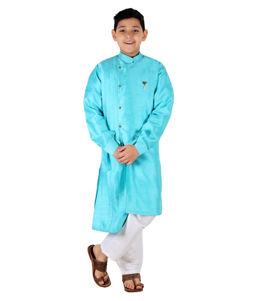     			Fourfolds Ethnic Wear Kurta Pyjama Set For Kids & Boys_FE734