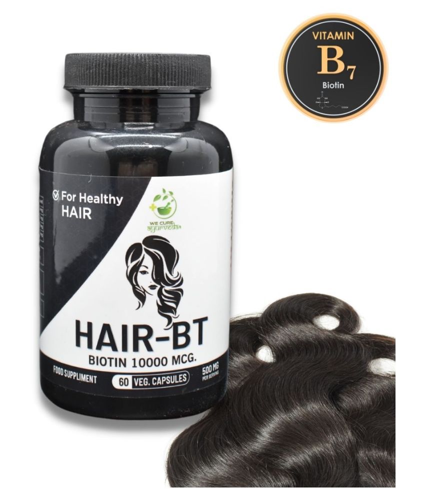 Vitamin B7 10000mcg BIOTIN HAIR BT for Hair Growth 1  Vitamins Tablets:  Buy Vitamin B7 10000mcg BIOTIN HAIR BT for Hair Growth 1  Vitamins  Tablets at Best Prices in India -
