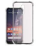 Nokia 3.2 Bumper Cases Megha Star - Transparent Premium Transparent Case