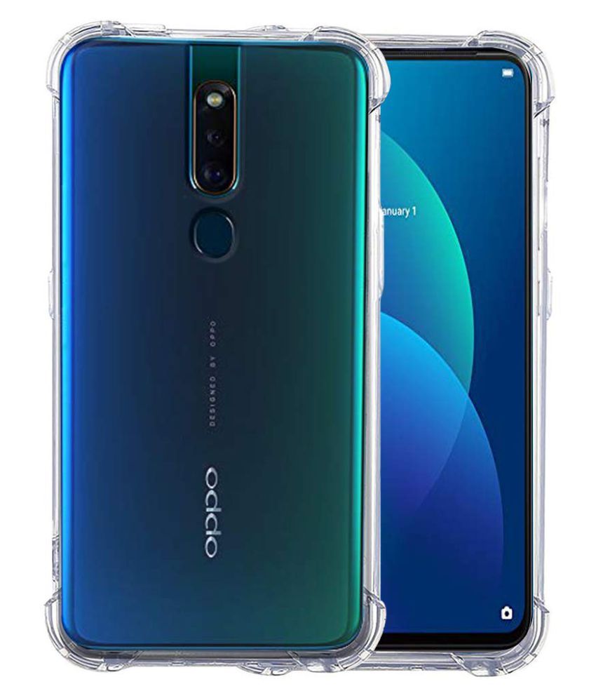     			Oppo F11 Pro Bumper Cases KOVADO - Transparent Premium Transparent Case