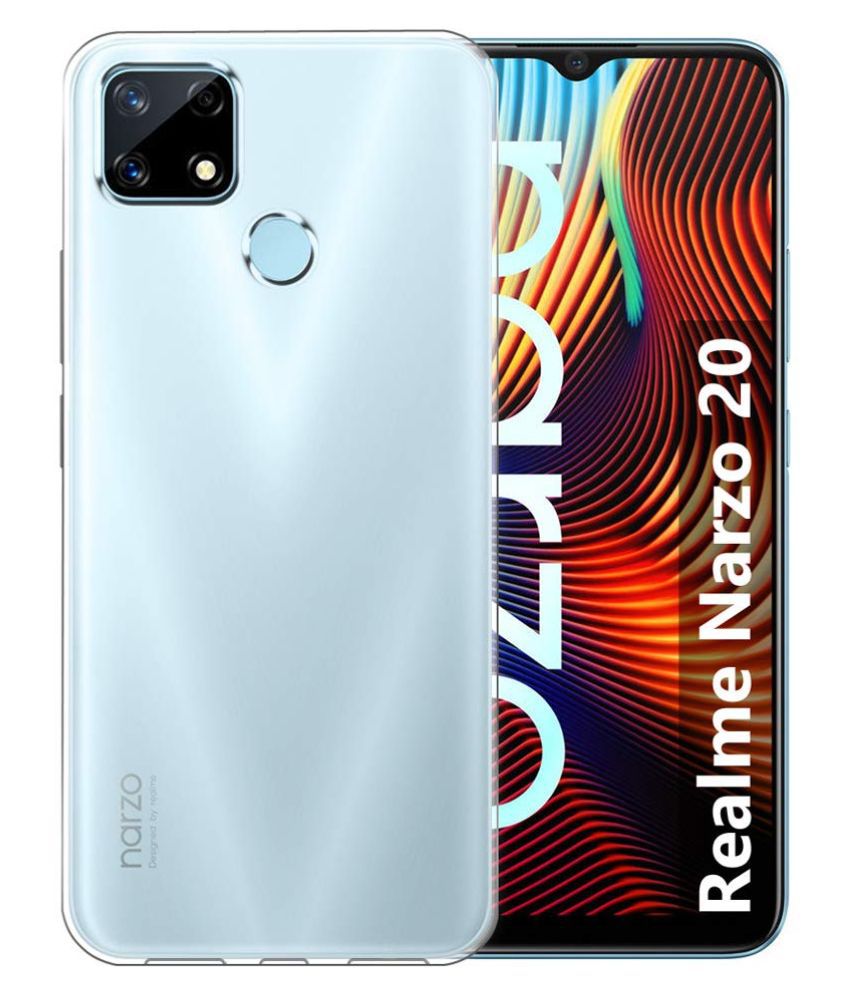     			Realme Narzo 20 Bumper Cases KOVADO - Transparent Premium Transparent Case