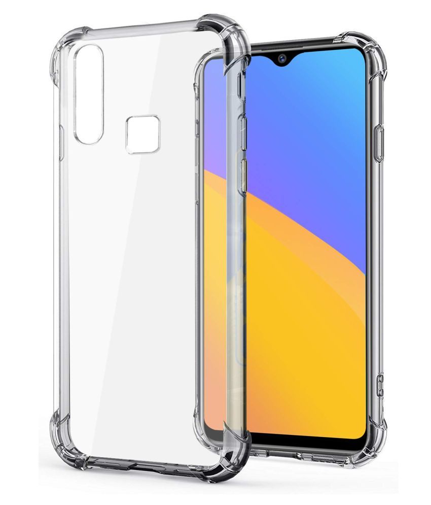     			Vivo Y17 Bumper Cases Megha Star - Transparent Premium Transparent Case