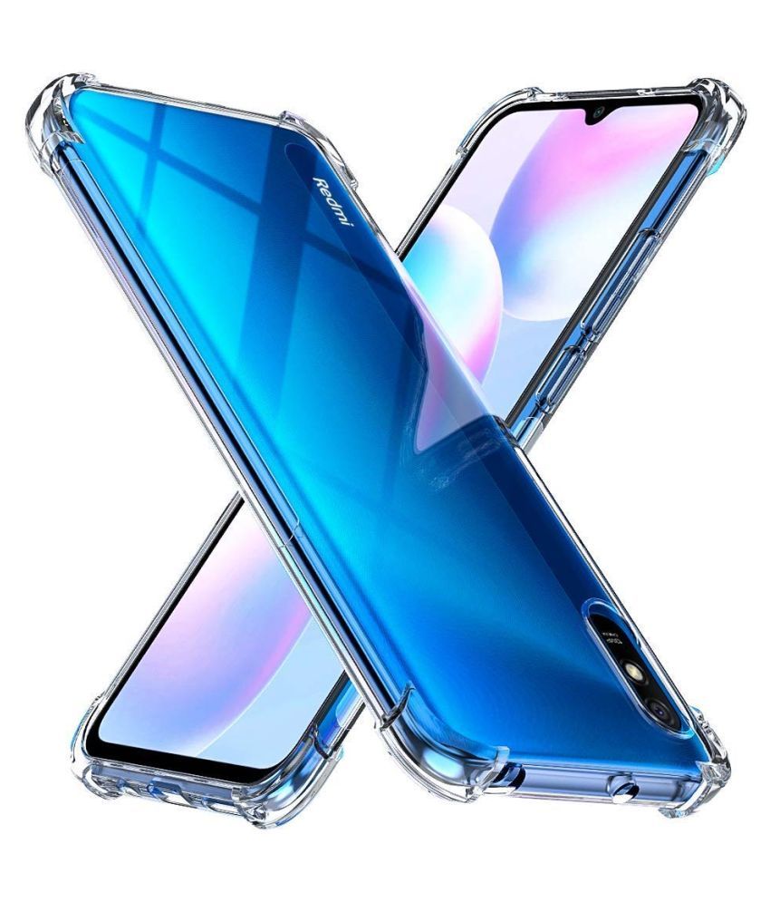     			Xiaomi Redmi 9A Bumper Cases Megha Star - Transparent Premium Transparent Case