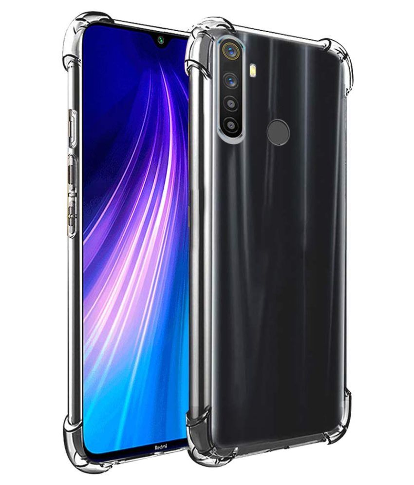     			Xiaomi Redmi Note 8 Bumper Cases Megha Star - Transparent Premium Transparent Case