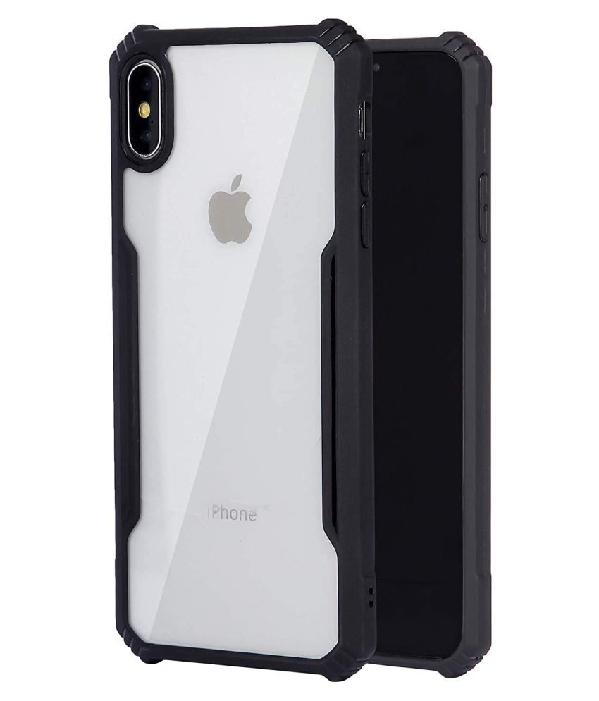     			Apple iphone X Shock Proof Case KOVADO - Black AirEdge Protection