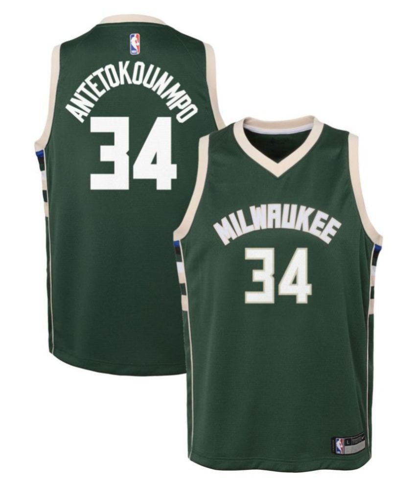 Mx Clothing Basketball Antetokounmpo Milwaukee Bucks Jersey With Shorts Green Buy Online At Best Price On Snapdeal