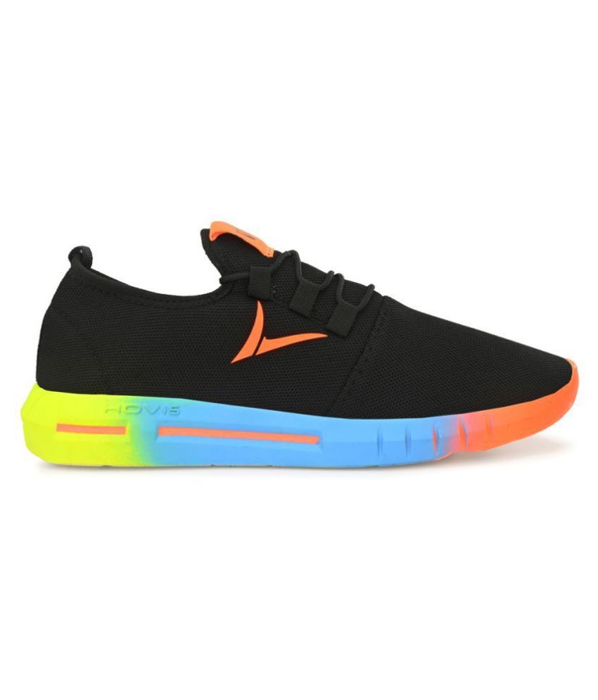 Viv black casual shoes clearance