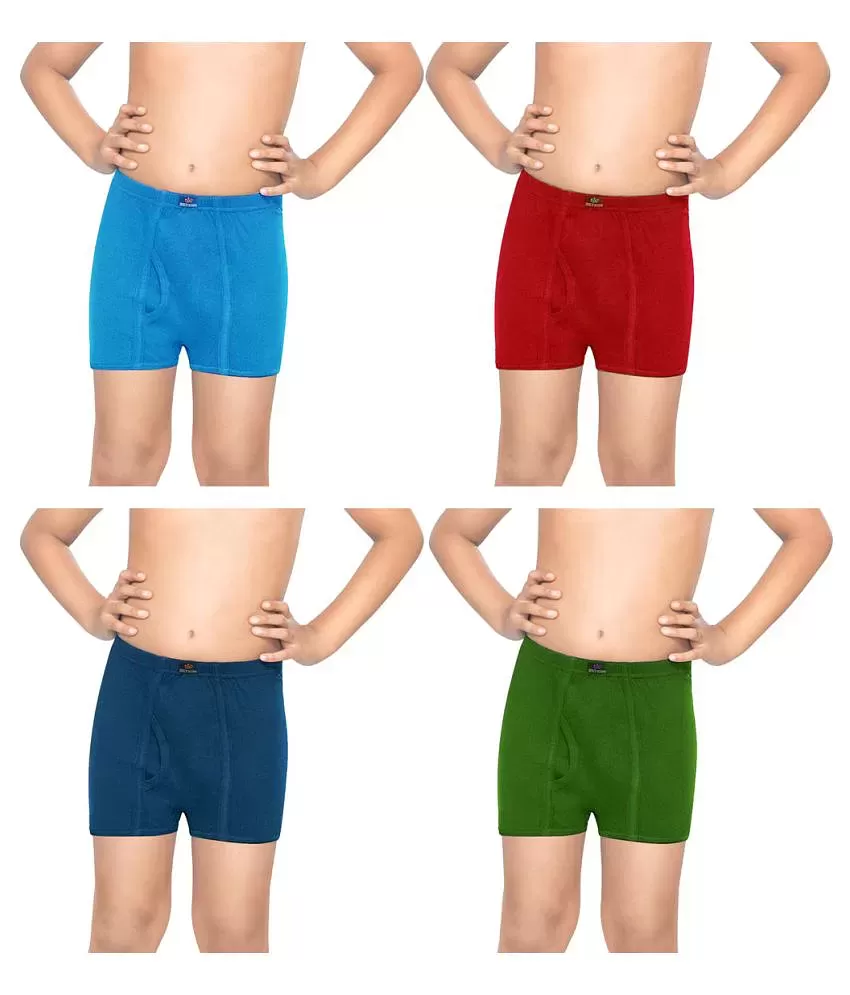 Rupa Frontline Kids 100% Cotton Brief for Boys, Relaxed Fit