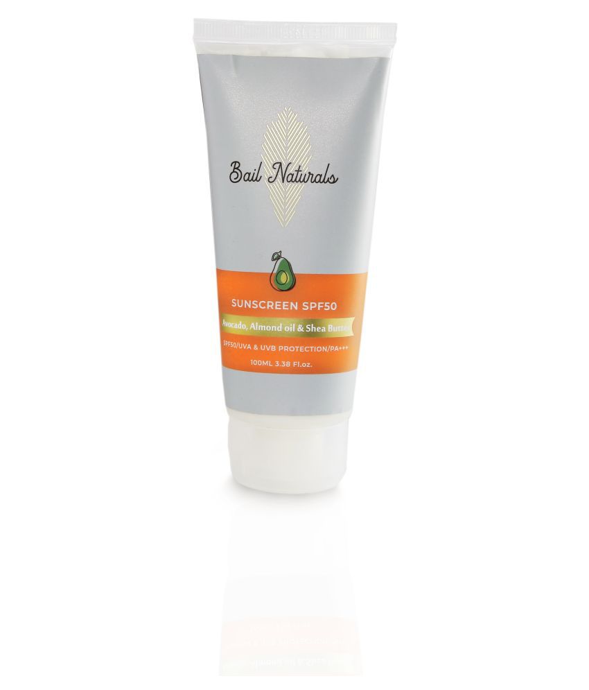     			BAIL NATURALS Sunscreen Cream SPF 50 PA+++ 100 mL