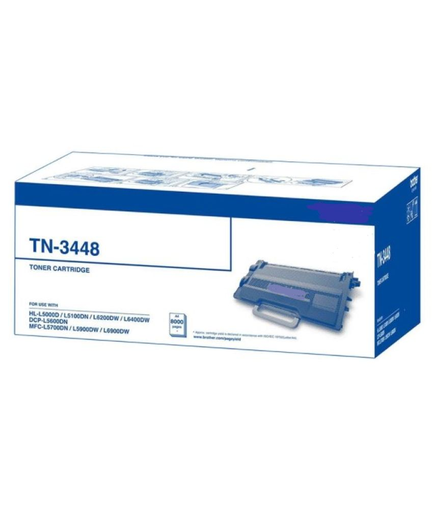 Brother TN 3448 Toner Cartridge For Use HL 5000d,L5100dn,L6200dw,L6400dw,DCP L5600,MFC L5700dn,L5900dw,L6900dw