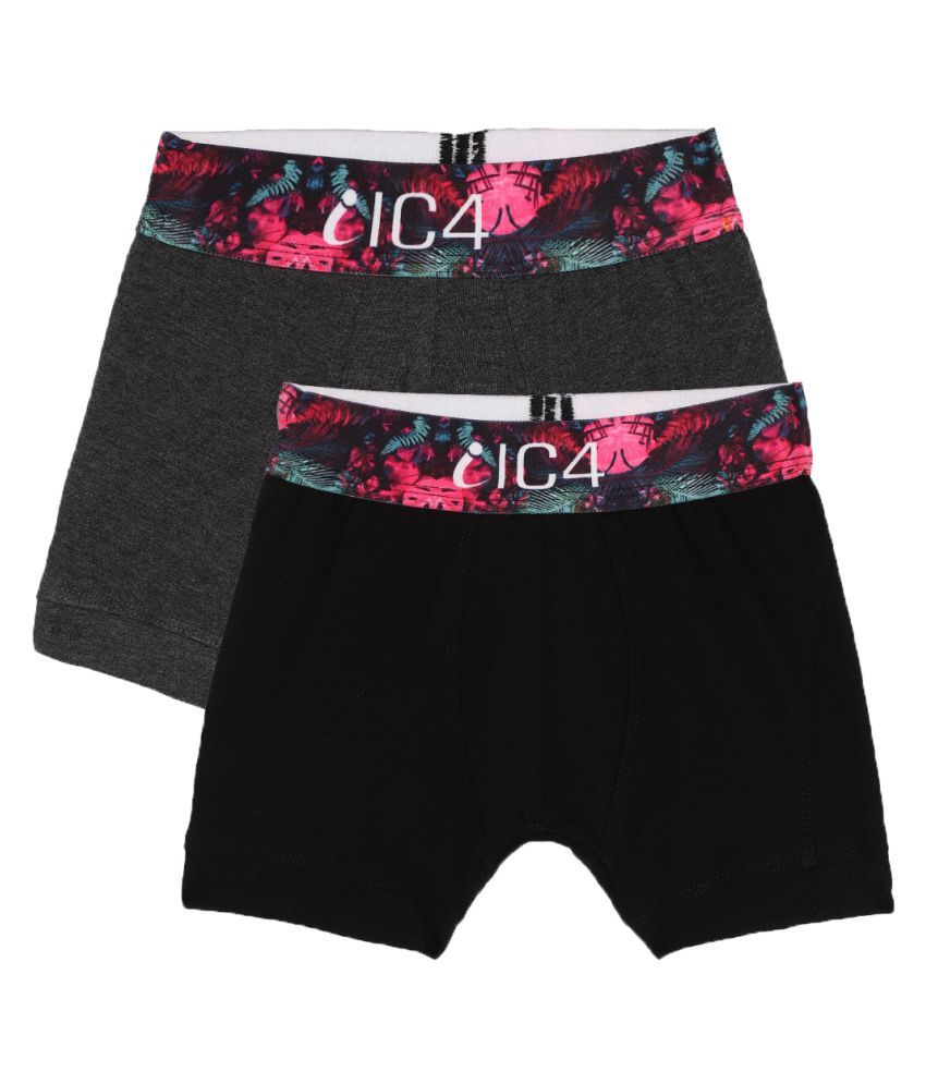     			IC4 Boy's Fashion Trunk Combo Pack of 2