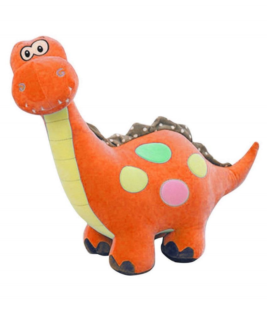 Tickles Soft Cartoon Cuddly Small Dinosaur Dragon Colourful Plush Stuffed  Toy Animals for Kids Baby Boys Girls Birthday Gifts Home Decoration (Color:  Orange Size: 25 cm) - Buy Tickles Soft Cartoon Cuddly