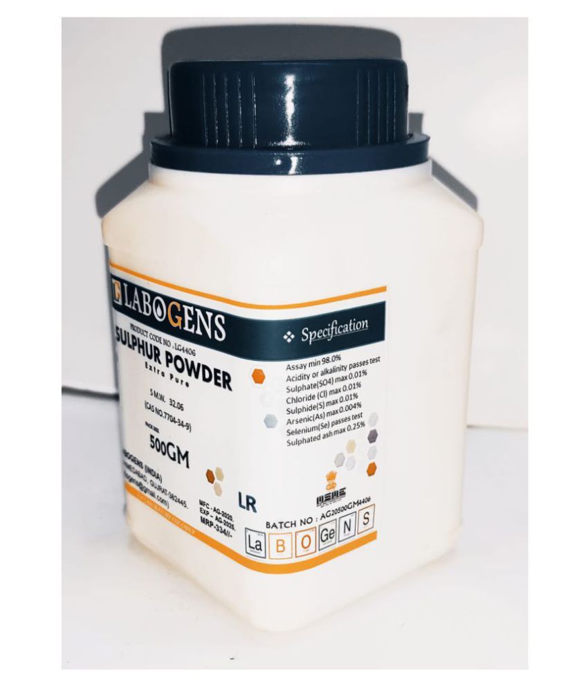 Buy LABOGENS SULPHUR POWDER Extra Pure 500gm Online at Best Price in