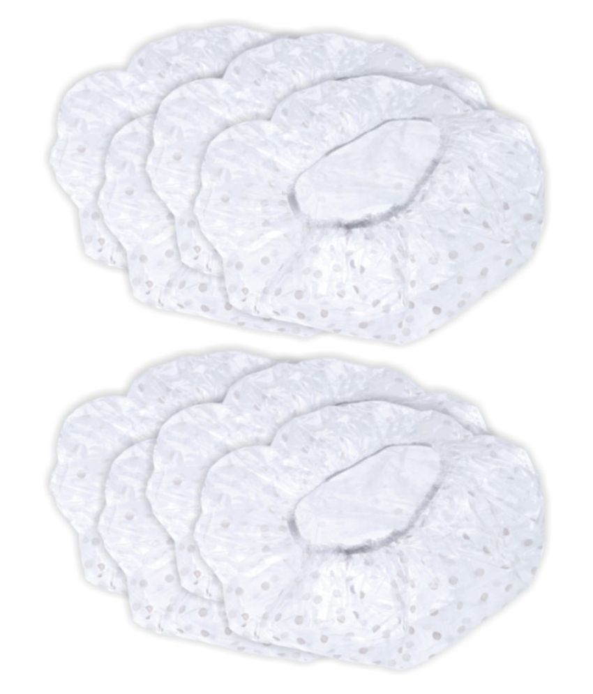 Gubb Shower Caps Disposable For Men & Women Free Size 8 Shower Cap