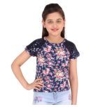 Cutecumber Pack of 1 Girls Polyester Tops ( Blue )