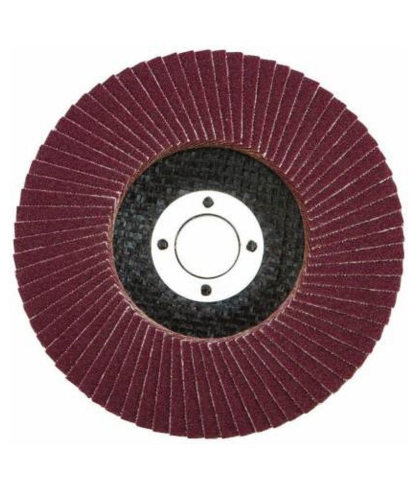     			Professional Flap Sanding Discs 4 Inch #40/60/80/100/120 Grit Grinding Wheels Blades For Angle Grinder (100mm Disc) (Pack of 5)
