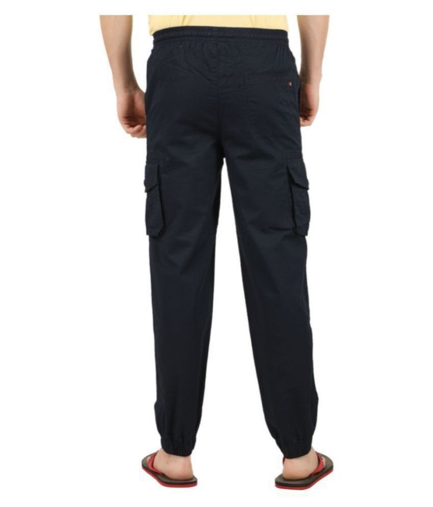 navy trackpants