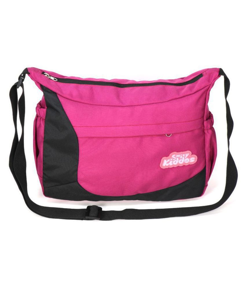 Smily  kiddos Pink Polyester Casual Messenger Bag