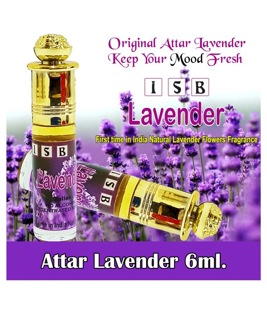     			INDRA SUGANDH BHANDAR Relieves Stress and Anxiety Lavender Perfume Last Long Attar (6 ml)