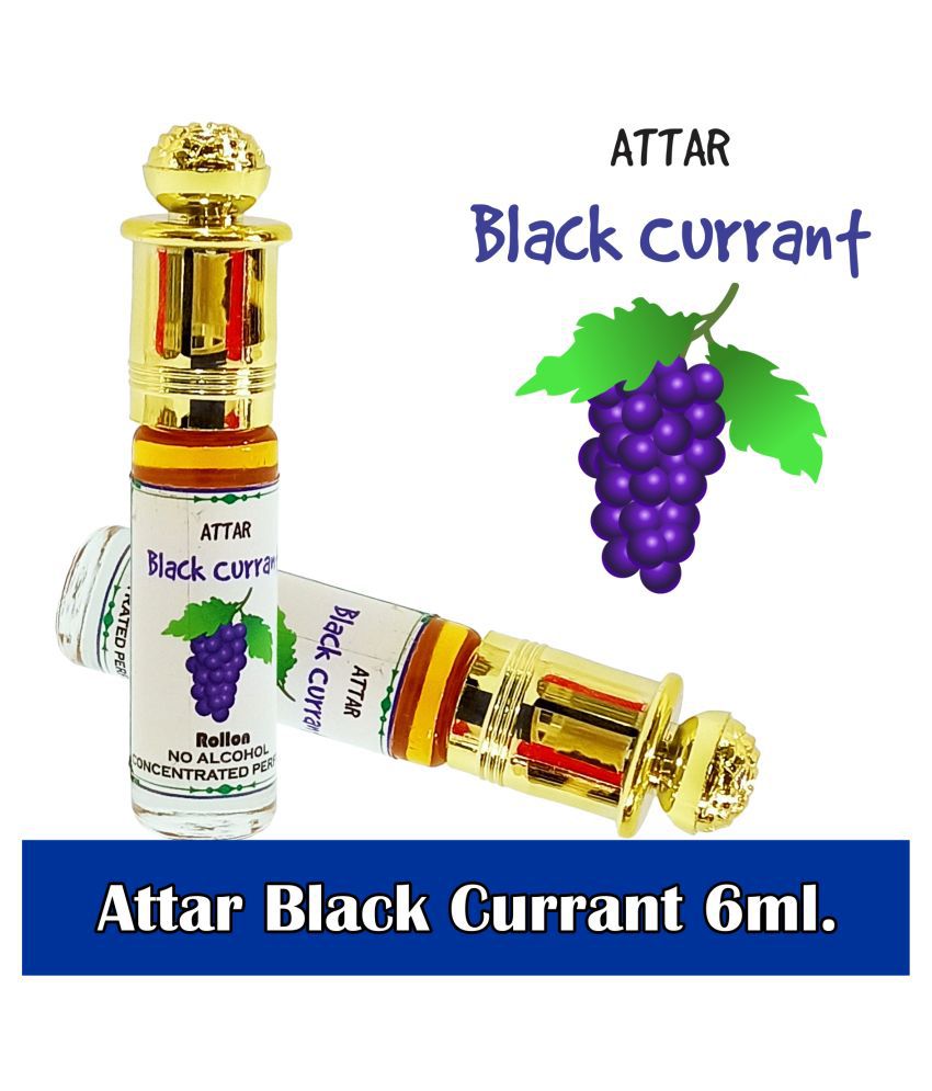     			INDRA SUGANDH BHANDAR Attar Fruity Collection Black Current Attar 6ml Long lasting Fragrance