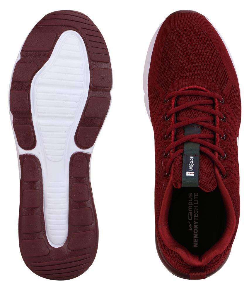 Campus MIKE (N) Maroon Running Shoes - Buy Campus MIKE (N) Maroon ...