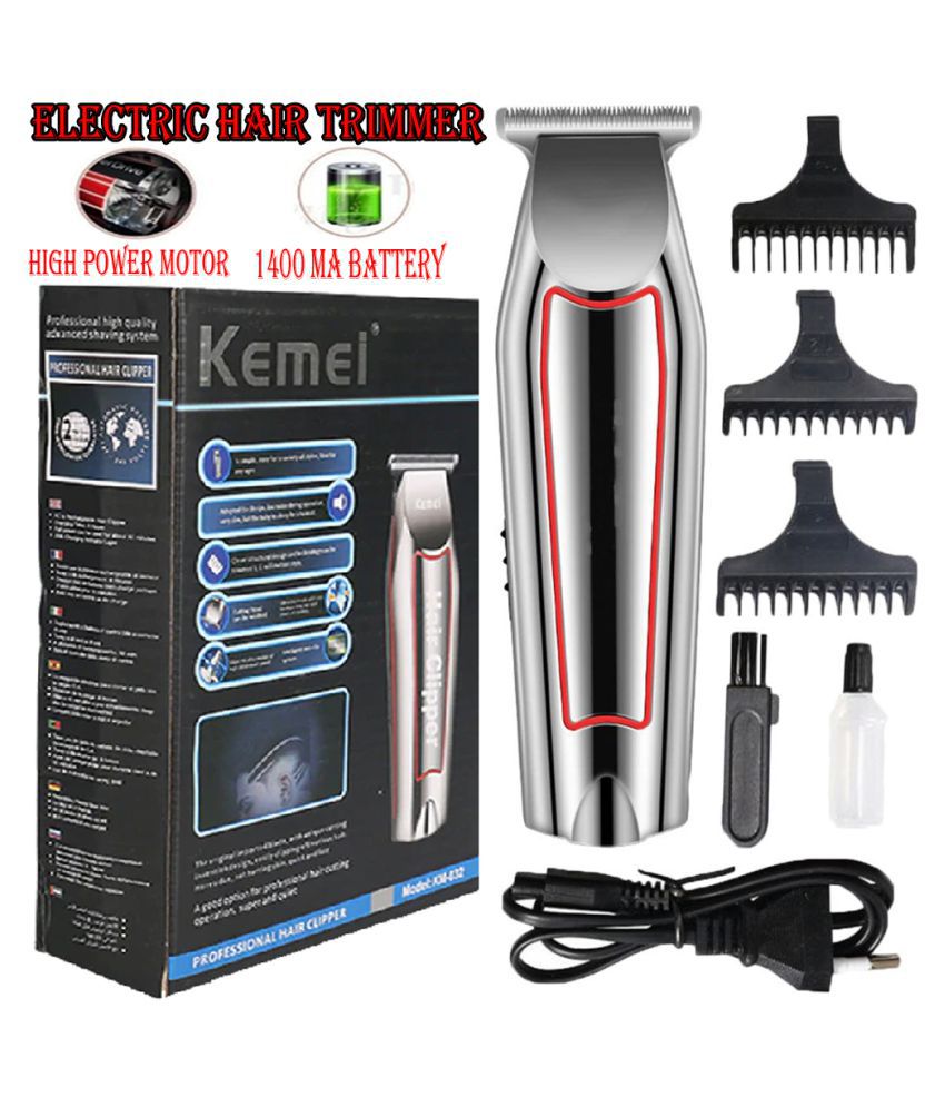KM-032 Professional Hair Trimmer Clipper powerful Sound and cordless shaver  Casual Gift Set: Buy Online at Low Price in India - Snapdeal