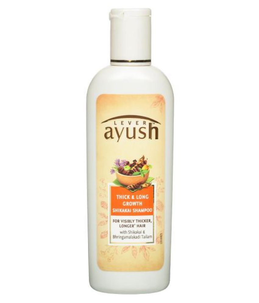 Lever Ayush Thick & Long Growth Shikakai Shampoo 175 mL: Buy Lever ...