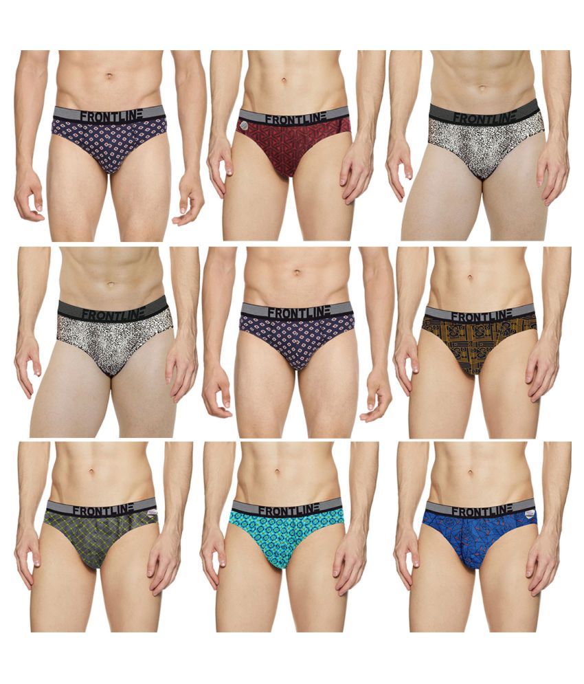     			Rupa Frontline Multi Brief Pack of 9