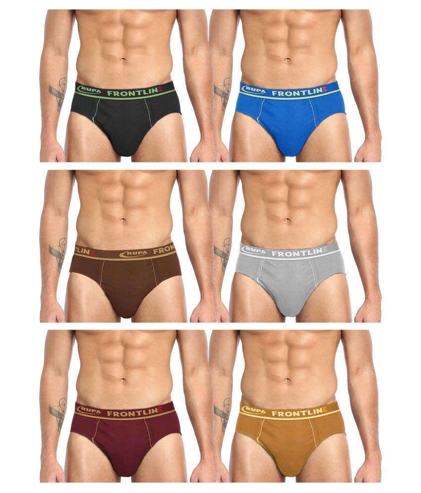     			Rupa Frontline Multi Brief Pack of 6