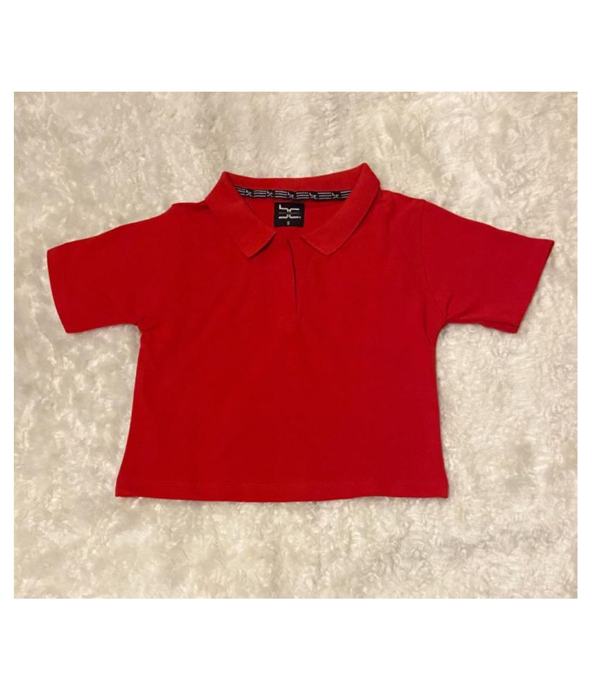     			Body Concept Poly Cotton Red Polos