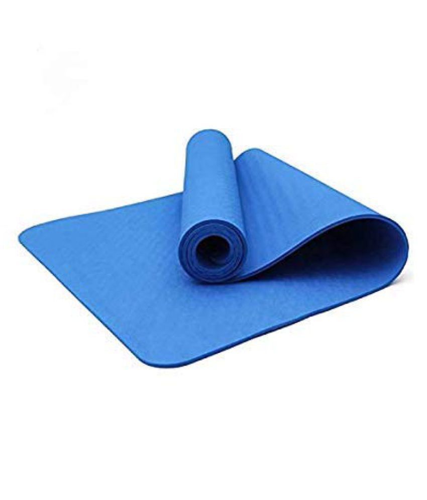     			HomeStore-YEP Fitness Non Slip Yoga Mat for Home, Gym, Workout Etc 173cm x 61cm for Men & Women 4mm Thick Blue
