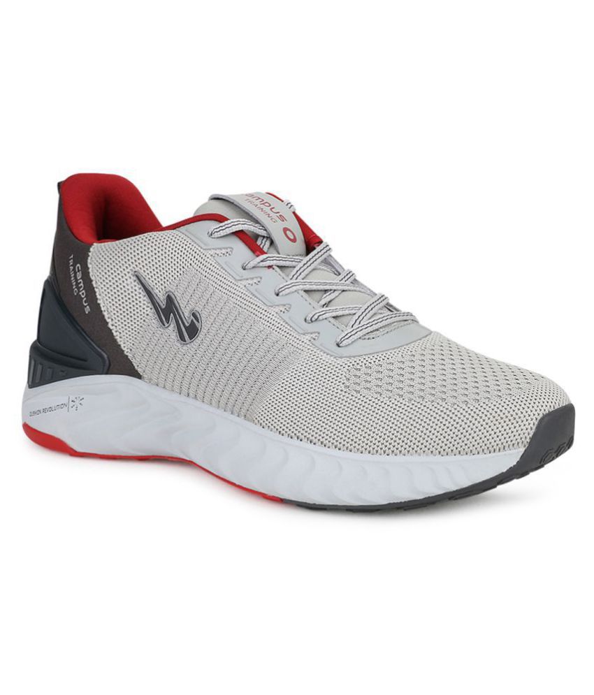     			Campus CHICAGO Grey Men's Sports Running Shoes