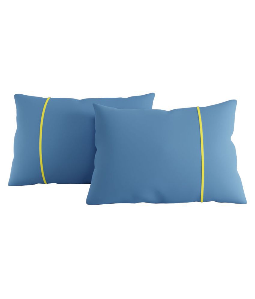 Stoa Paris Pack of 2 Blue Pillow Cover