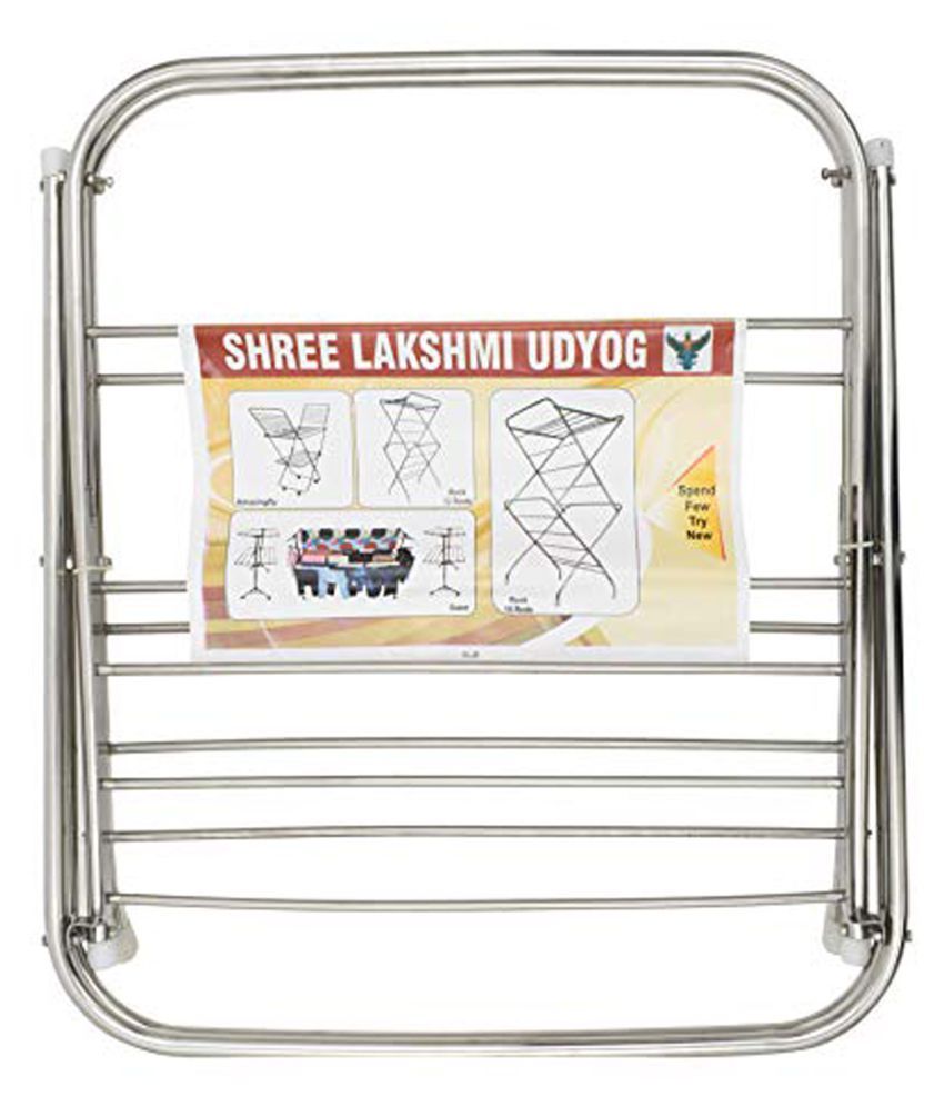 Naresh Cloth Drying Stand 15 Rods 4 Feet Buy Naresh Cloth Drying Stand