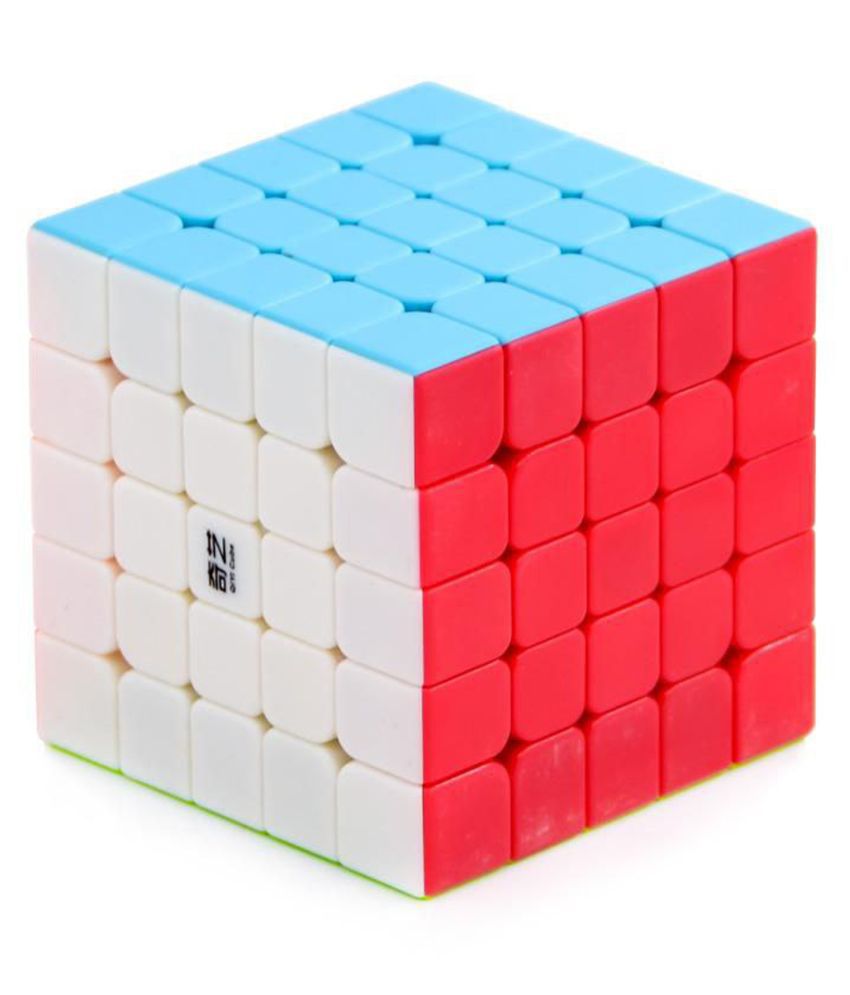 5x5 Stickerless Speed Cube Puzzle Magic Cube 3D Puzzle Toy BY K.S.ENTERPRISE