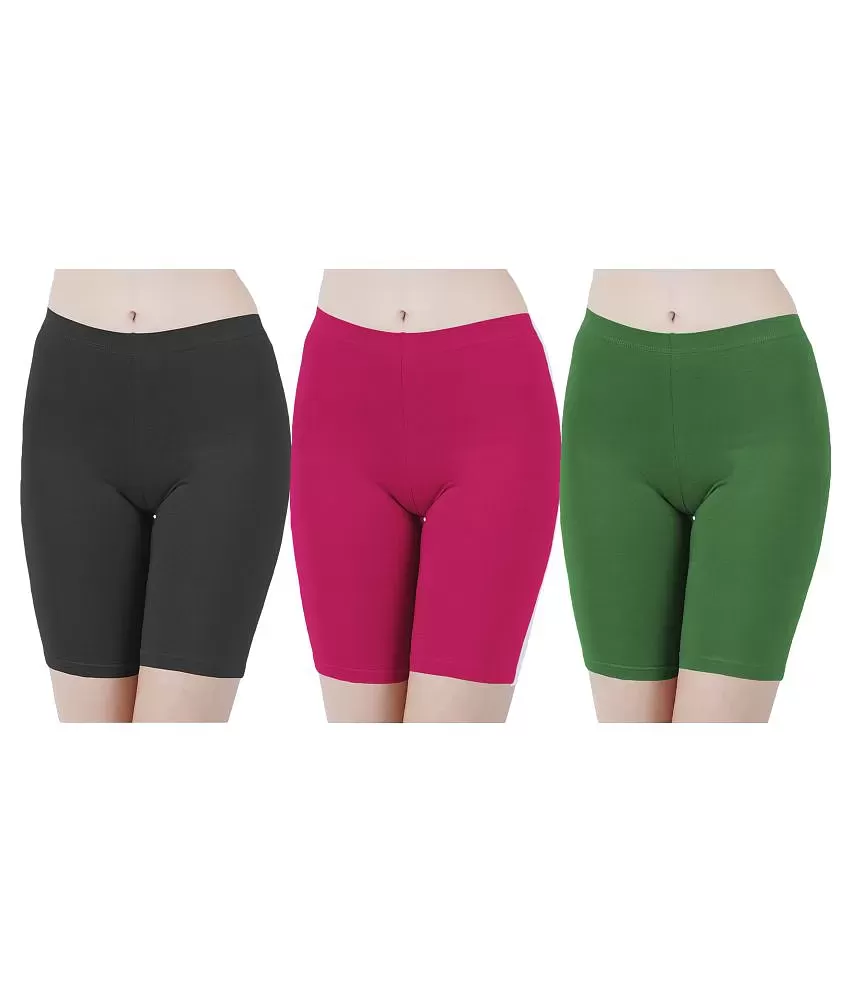 Buy Women Casual Loose Cotton Elastic Waist Yoga Sports Running Short Pants  Online at desertcartINDIA