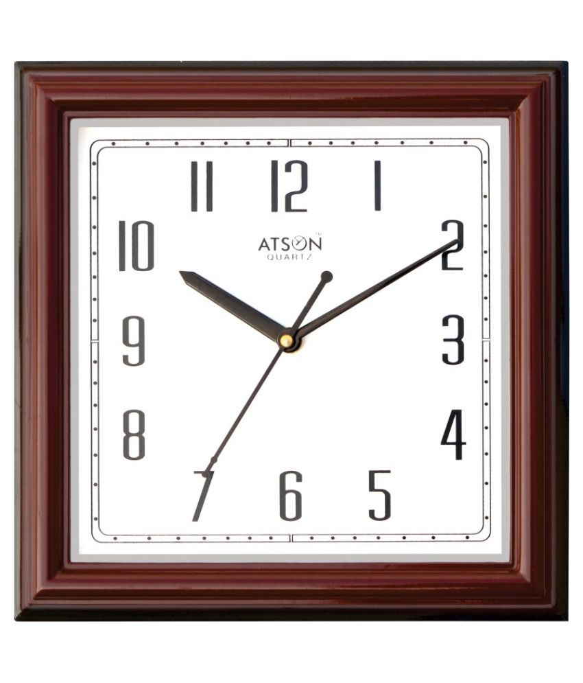 Altra Rectangular Analog Wall Clock ( 10 x 43 cm ) Buy Altra